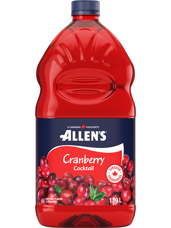 ALLEN'S                        CRANBERRY COCKTAIL Plastic PET 1.89L