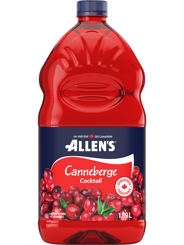 ALLEN'S COCKTAIL DE CANNEBERGE Plastique PET 1.89L